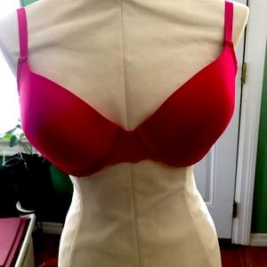 Gillian & Omallay 38C red, padded push up bra